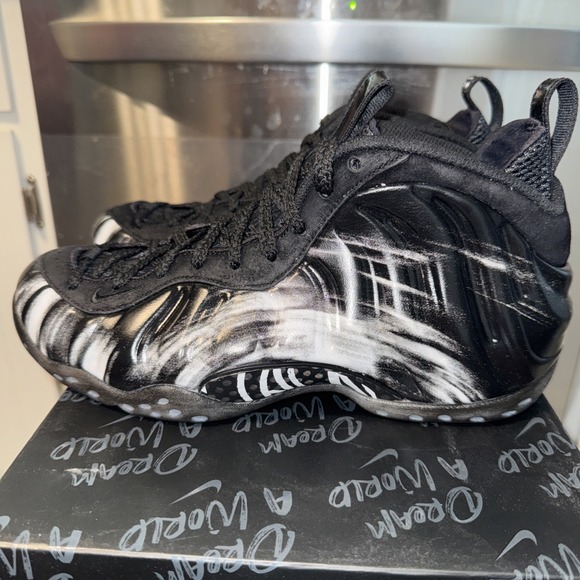 Nike Air Foamposite One QS Dream‎ A World Black Mens SZ 7.5 DM0115002